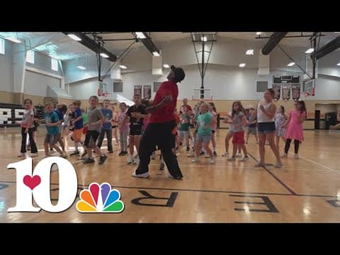 Hip-hop dancer, instructor pays Blount County elementary school a special visit