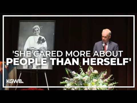 Family and friends remember Grand Ronde tribal leader Kathryn Harrison