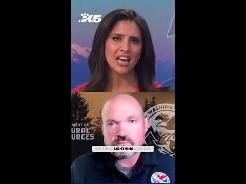 DNR updates on firefighting efforts as 12 new fires start in the Cascades over the weekend