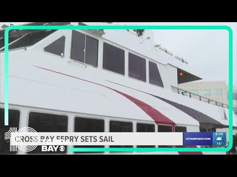 Cross-Bay Ferry to set sail for 2023-2024 season