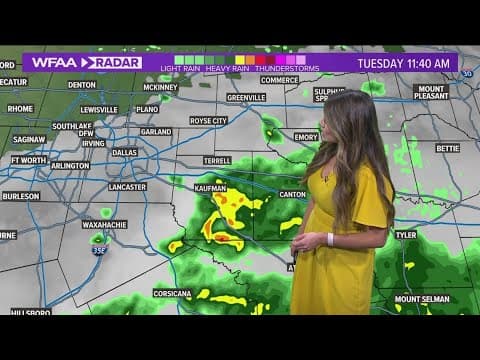 DFW Weather: Latest forecast and timing for the next rain chances