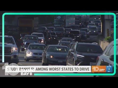 New study ranks Florida drivers among the worst in the U.S.