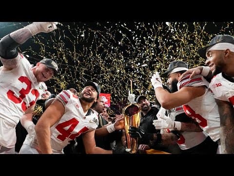 National championship recap: Ohio State defeats Notre Dame to win national title