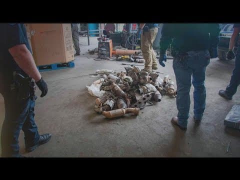 Huge catalytic converter bust leads to 21 arrests; spans nine states, including Minnesota