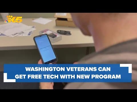 Washington veterans can get free tech, digital literacy training under new program