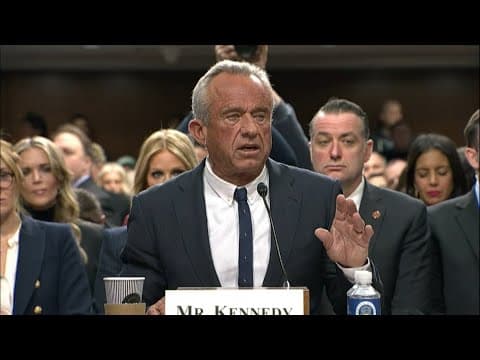 Robert F. Kennedy Jr. full opening statement at Senate confirmation hearing for HHS Secretary