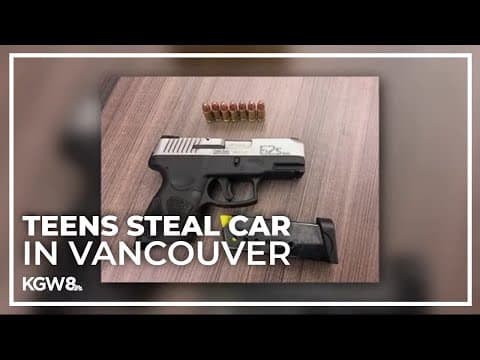 Teens stole car from owner at gunpoint in Vancouver