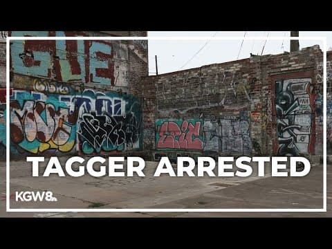 One of Portland's 'most prolific graffiti vandals' in custody