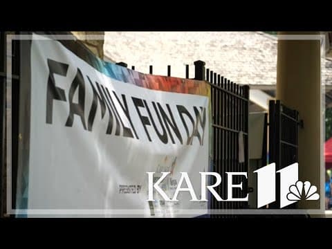 People gather for Twin Cities Pride family event despite extreme heat