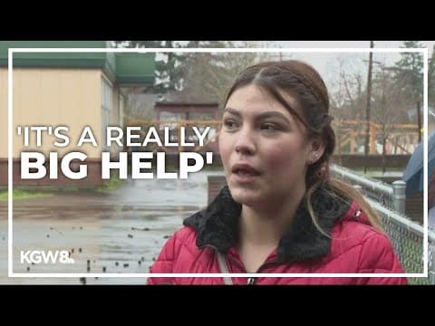 Market-style food pantry serving community at Kelley Elementary in Southeast Portland