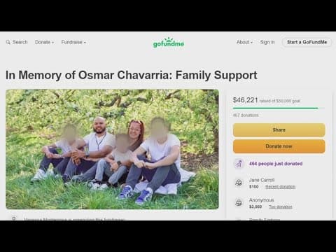 Community coming together to help raise money for utility worker's family after he was electrocuted