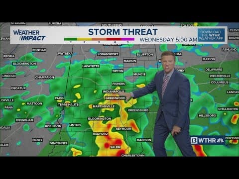 A rainy start to Wednesday in the 13Weather forecast | Tuesday, Sept. 23, 2025