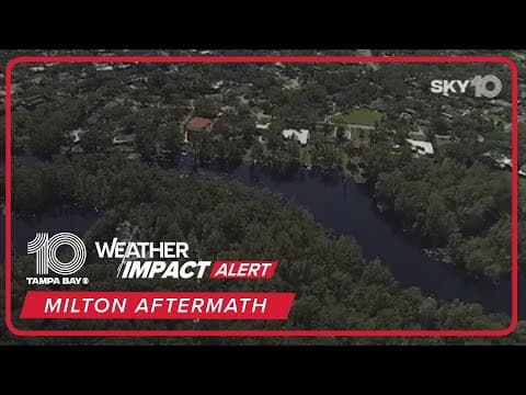 Flooding, power outages continue to plague Tampa Bay area post-Milton