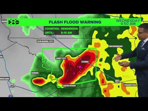 DFW Weather: Potentially severe storms move out, more rain possible