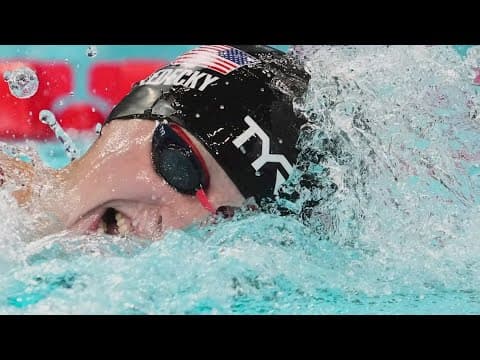 Olympic competition continues with golf and swimming events