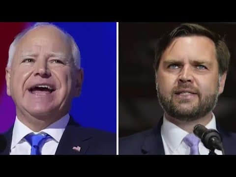 Vance vs. Walz, VP candidates face off in CBS debate