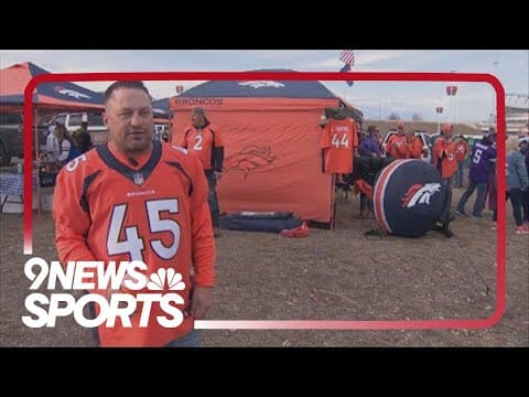 Broncos tailgating crew pays tribute to a friend