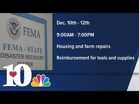 FEMA, US Dept. of Agriculture hosting recovery events for farmers affected by Helene