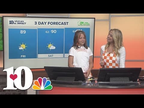 Meet our Mini Meteorologist: Audrey Kirk!