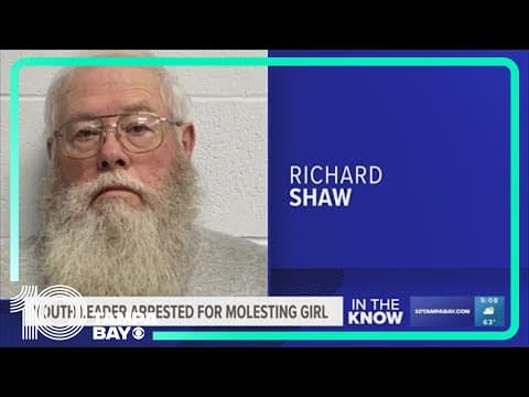 Youth group leader charged with sex crimes against a young girl