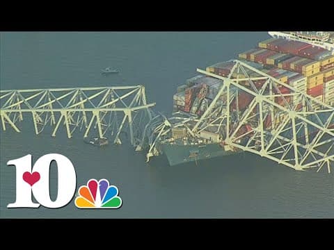 Officials: Ship sent mayday before colliding with Baltimore's Key Bridge