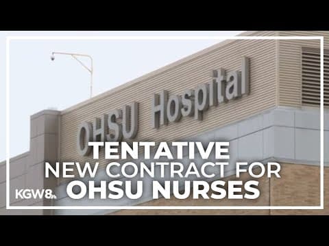 OHSU nurses avoid strike and reach tentative agreement on new contract