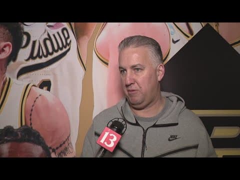 One-on-one with Purdue head coach Matt Painter