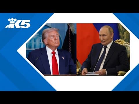 President Trump, Vladimir Putin set to meet in Alaska on Friday to discuss war in Ukraine