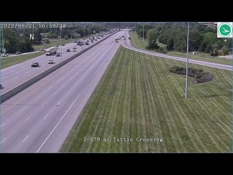 Critical injury crash closes portion of I-270 near Tuttle Crossing