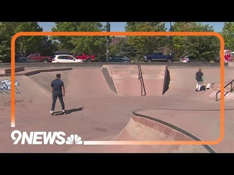 Trying out skateboarding ahead of the Paris Olympics