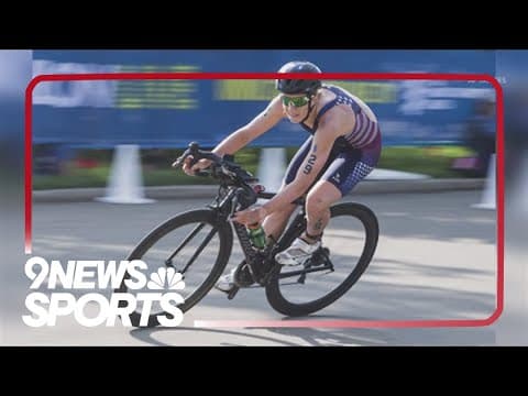 Taylor Knibb wins US cycling time trial to earn spot in Paris in a second sport