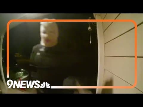 Police seek help identifying armed, masked person who knocked at 2 Aurora homes in 1 night