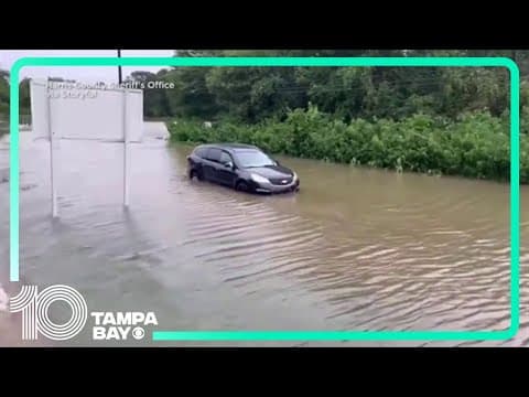 Beryl causes severe flooding in Houston's western suburbs