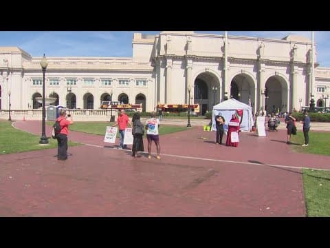 Protesters want to know why their encampment's been taken down