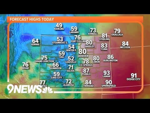 Extended forecast: Warm and sunny weather continues