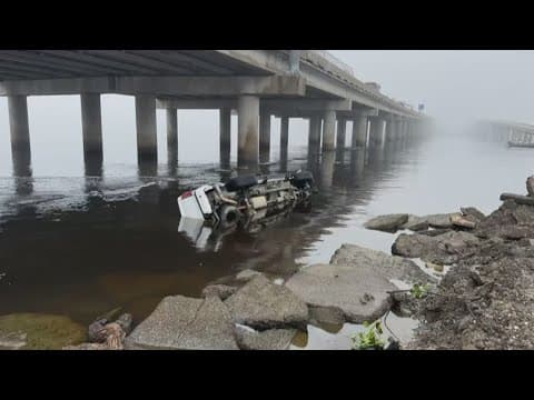 Survivor of I-55 crash shares his recount after his car was struck and thrown into the water