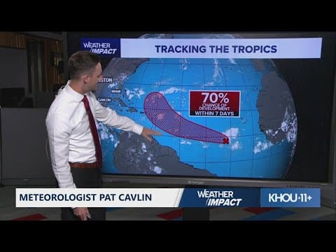 Tropical update: Wave in the Atlantic has a 70% chance of development