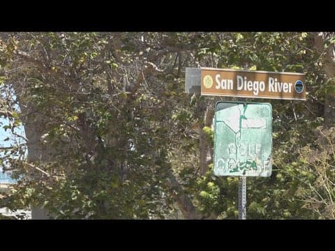What's that strong stench coming from the San Diego River?