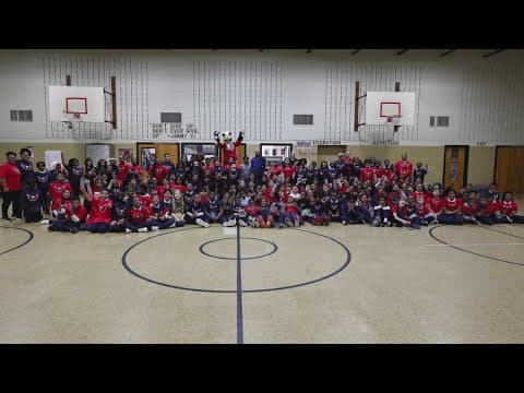 Washington Capitals and Prince George's County Public Schools partner to introduce hockey to student
