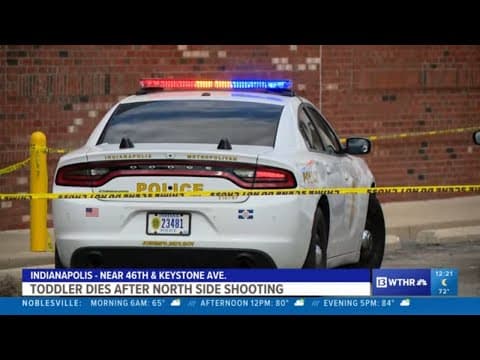 Toddler dies after north Indianapolis shooting