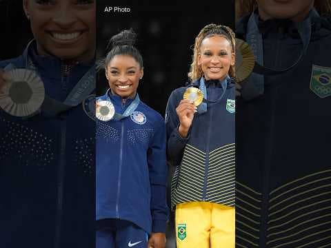 Simone Biles caps Paris Olympics with one last medal — silver in floor routine | Via: AP