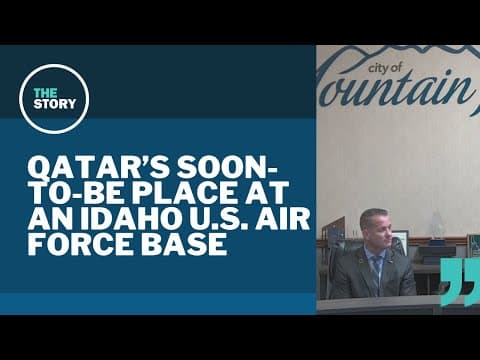 Idaho town learns nearby base may host Qatari military units