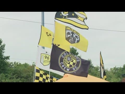 Fans preparing to watch Columbus Crew take on FC Cincinnati in 'Hell is Real' match