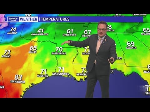 Weather: Friday morning storms before big temperature drop!