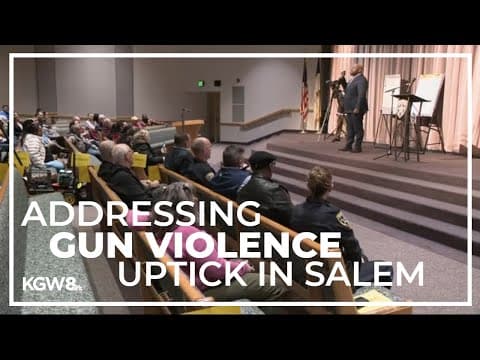 Salem city leaders host town hall seeking solutions regarding uptick in violent crime