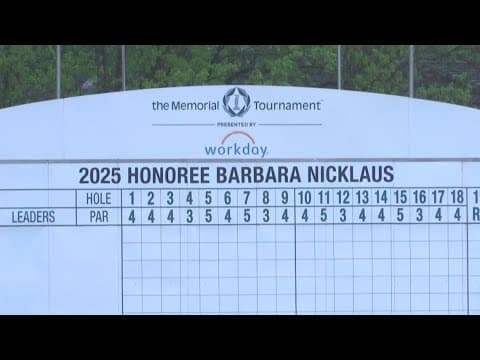 3 weeks until practice begins for the Memorial Tournament