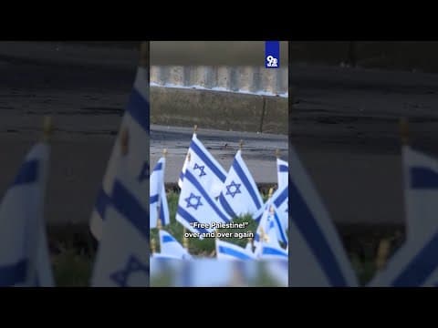 Air Force member sets himself on fire outside Israeli Embassy in DC