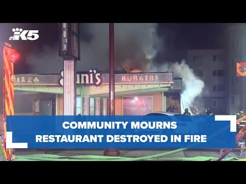 Community mourns restaurant destroyed in fire