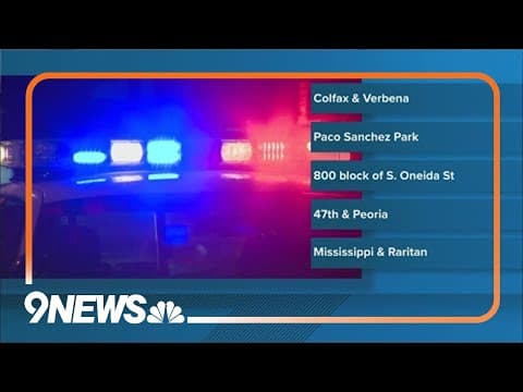 Denver mayor wants to reduce gun violence, targets 5 locations with high crime rates