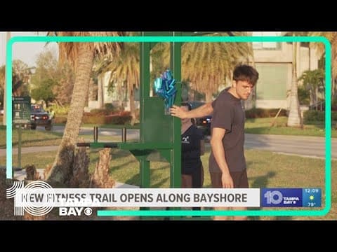 Tampa leaders unveil new fitness trail along Bayshore Boulevard